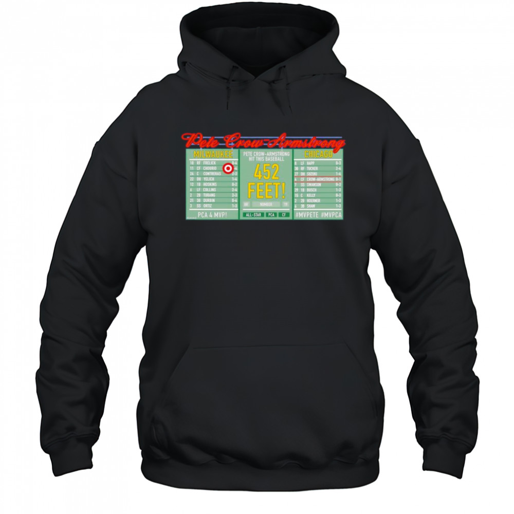 Pete Crow-Scoreboard 452 feet shirt Hoodie