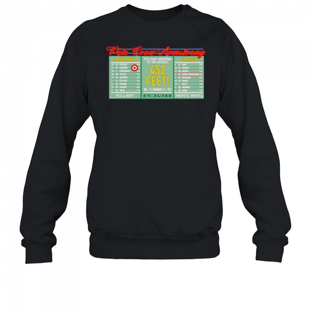 Pete Crow-Scoreboard 452 feet shirt Sweatshirt
