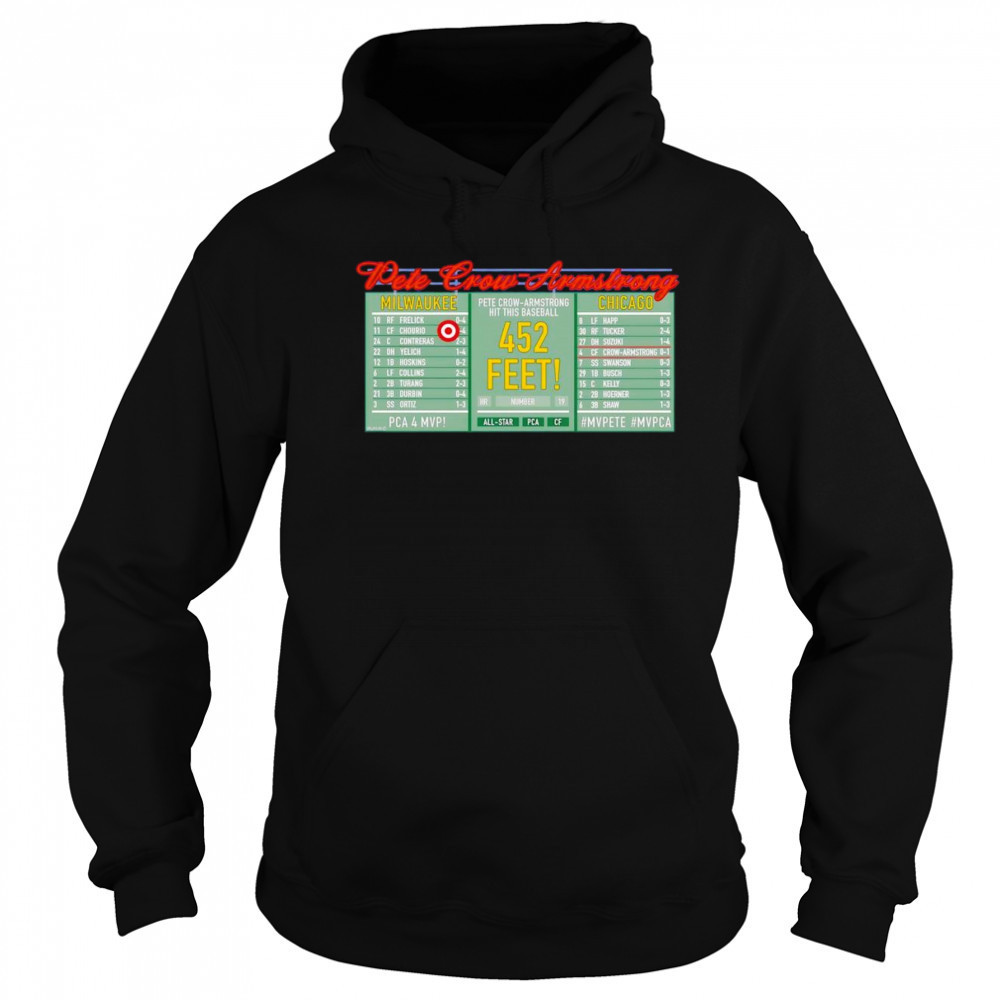 Pete Crow-Scoreboard 452 feet shirt Hoodie