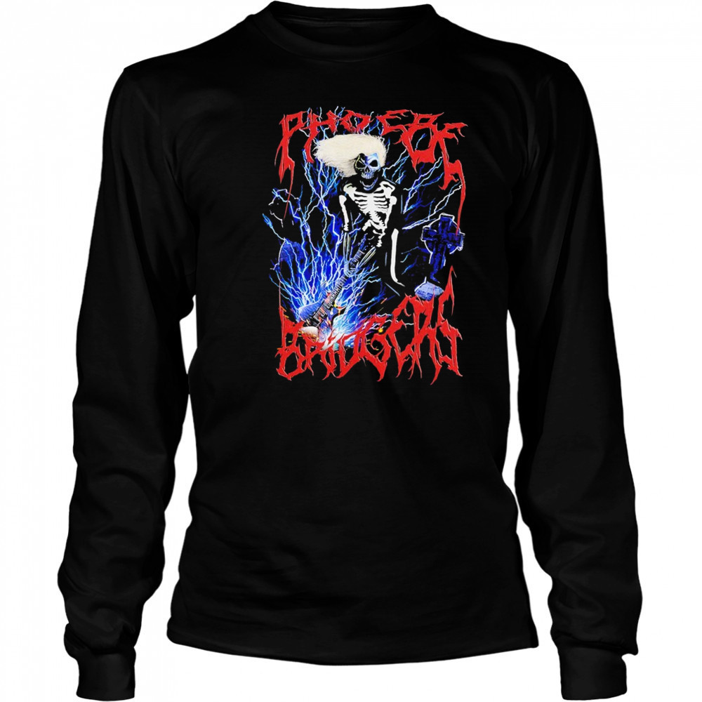 Phoebe Bridgers Guitar Smash T-shirt Long Sleeved