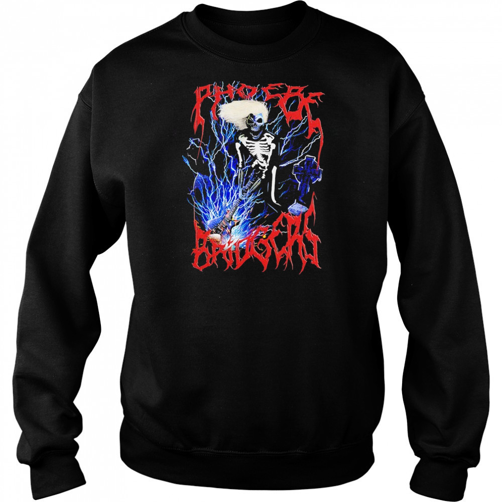Phoebe Bridgers Guitar Smash T-shirt Sweatshirt