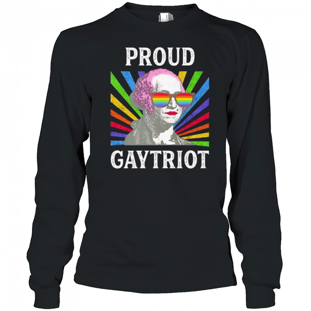 Proud Gaytriot shirt Long Sleeved