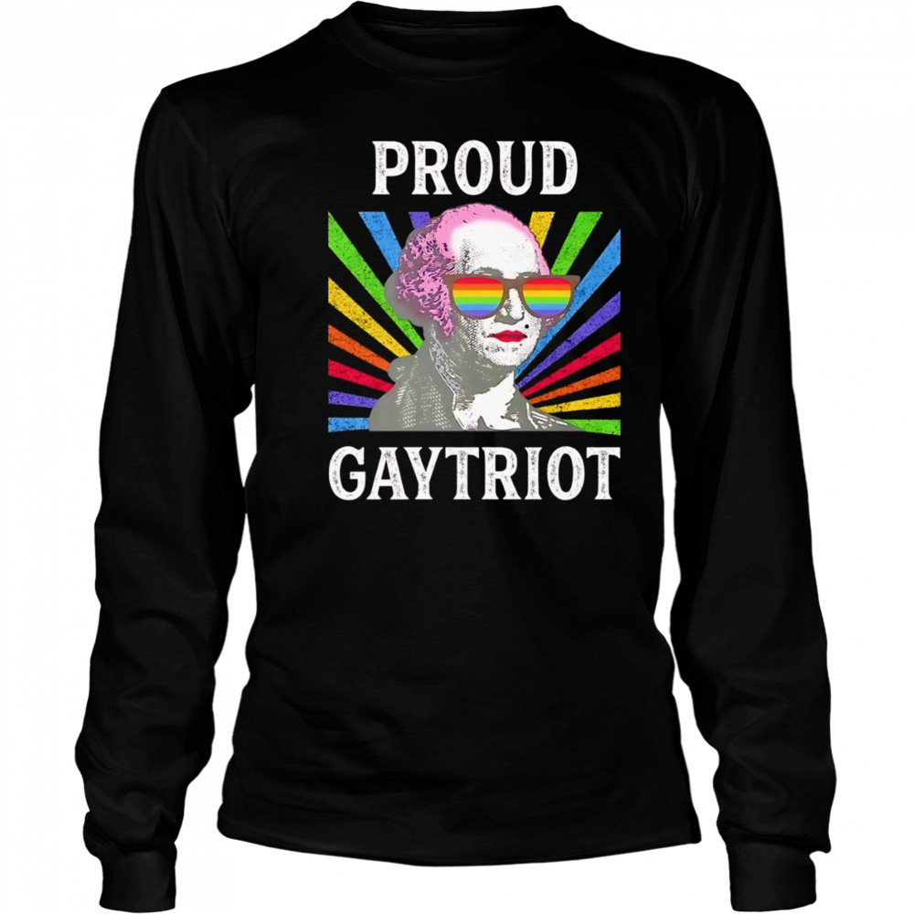 Proud Gaytriot shirt Long Sleeved