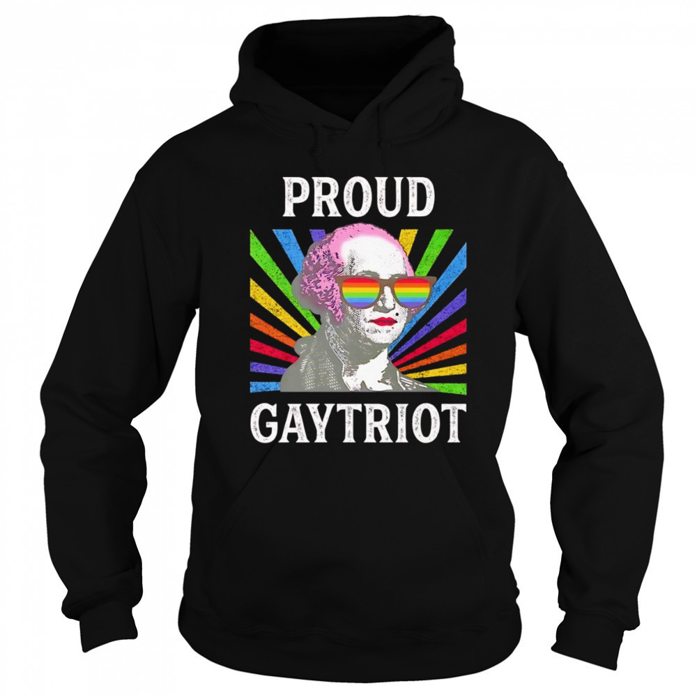 Proud Gaytriot shirt Hoodie