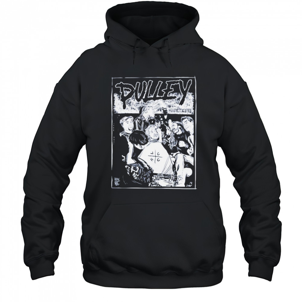 Pulley Flex Your Head T-shirt Hoodie