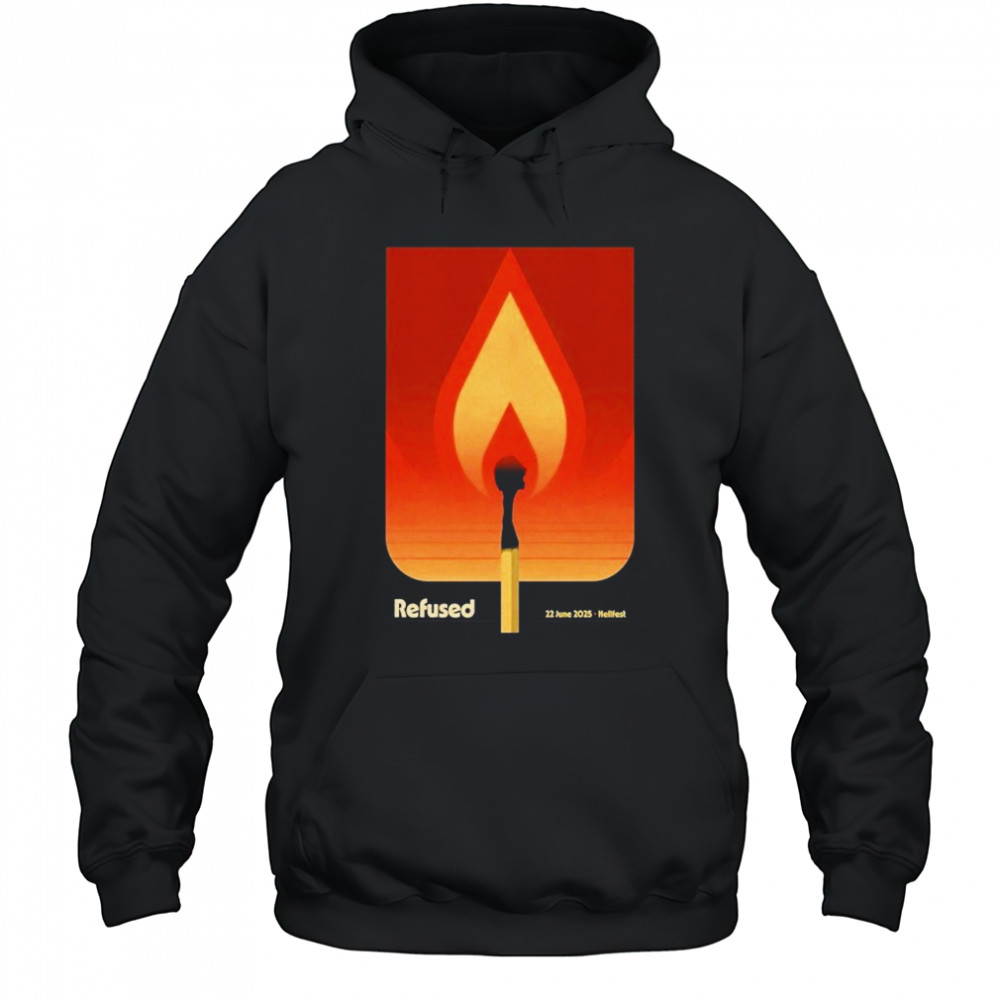 Refused 22 June 2025 Clisson France T-shirt Hoodie