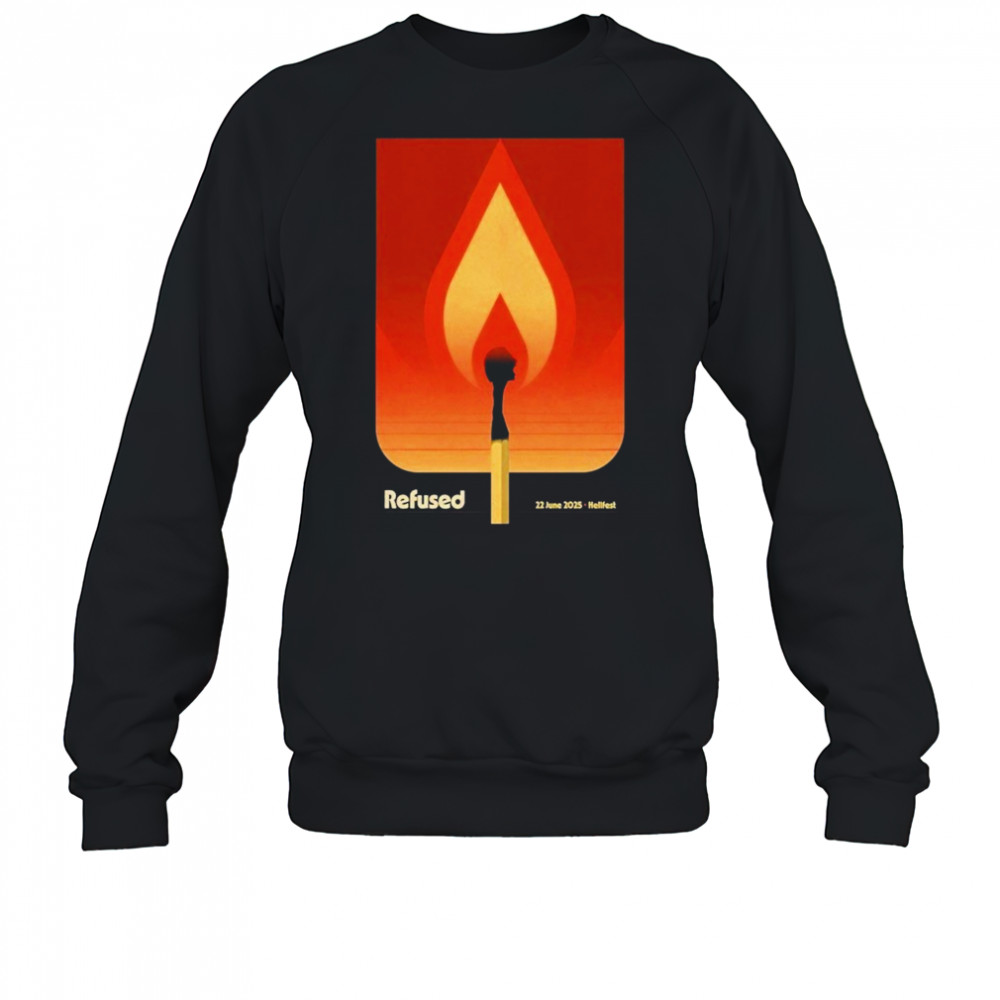 Refused 22 June 2025 Clisson France T-shirt Sweatshirt
