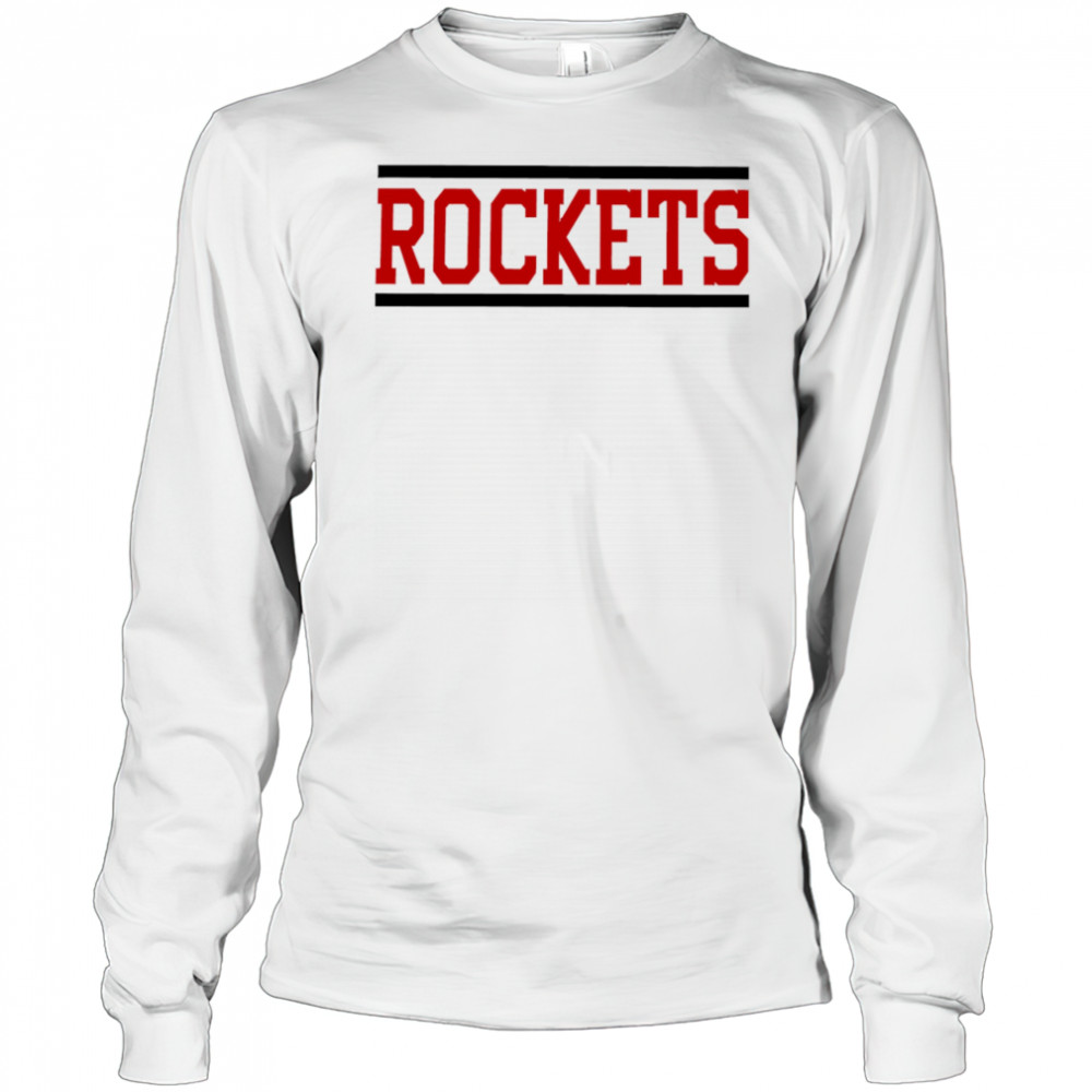 Rockets horizontal lines shirt Long Sleeved