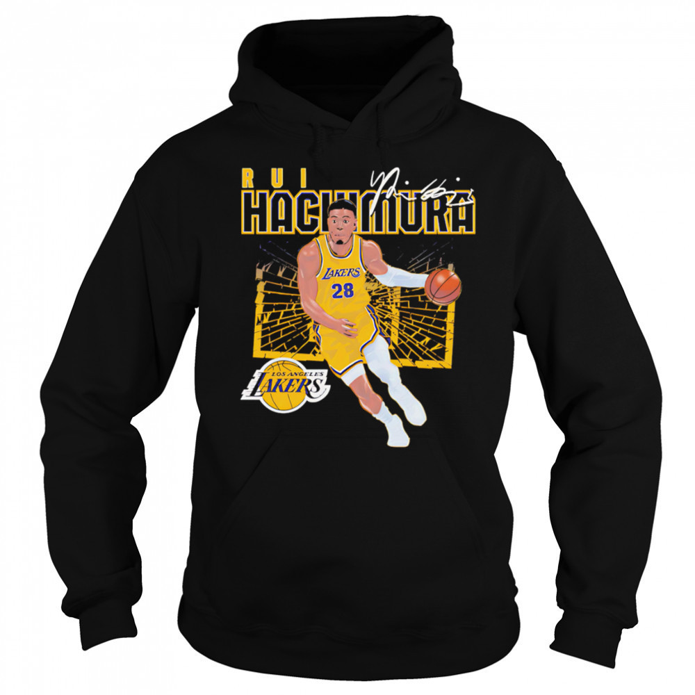 Rui Hachimura Los Angeles Lakers Shattered shirt Sweatshirt