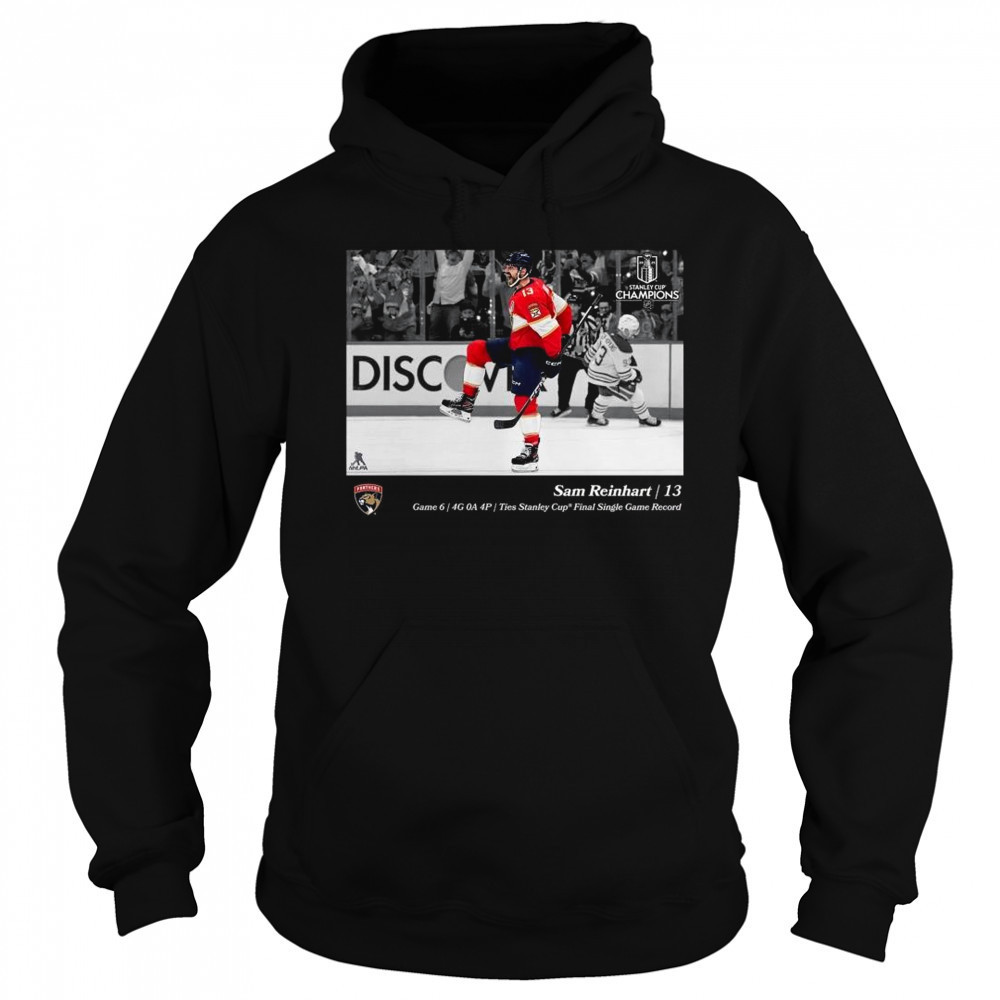 Sam Reinhart Florida Panthers 2025 Stanley Cup Champions Moment Shirt Sweatshirt