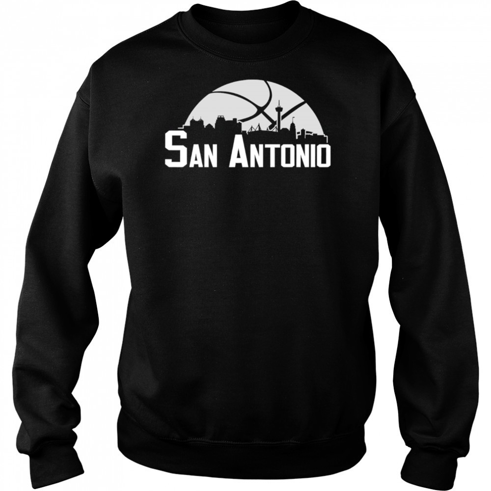 San Antonio Spurs Cityscape Skyline style 2025 shirt Hoodie