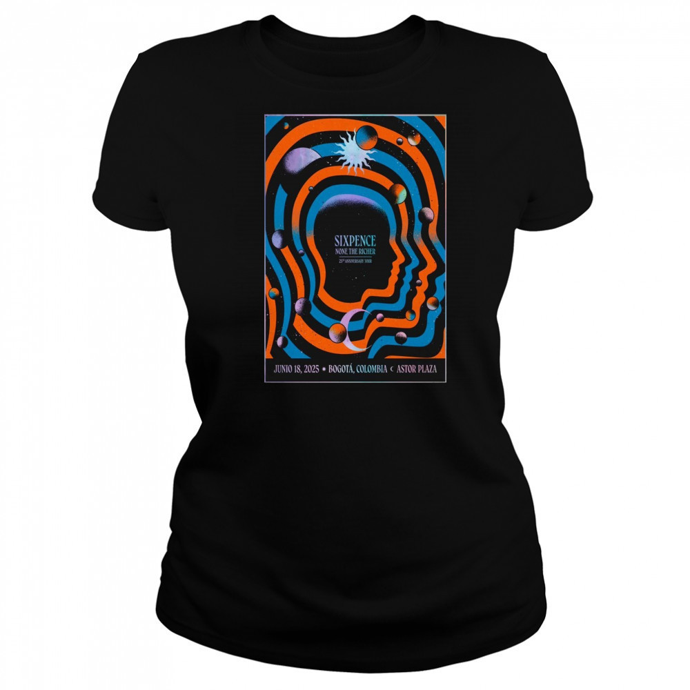 Sixpence Leigh Nash Jun 18 2025 In Bogota Colombia Poster T-Shirt Women's T-shirt
