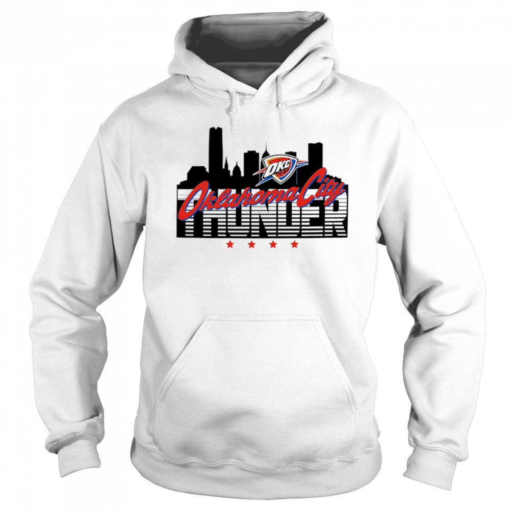 Skyline Oklahoma City Thunder style 2025 shirt Sweatshirt