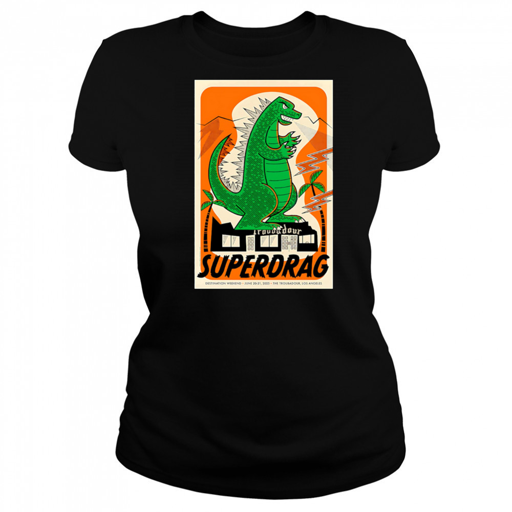 Superdrag two-night show West Hollywood 2205 shirt Women's T-shirt