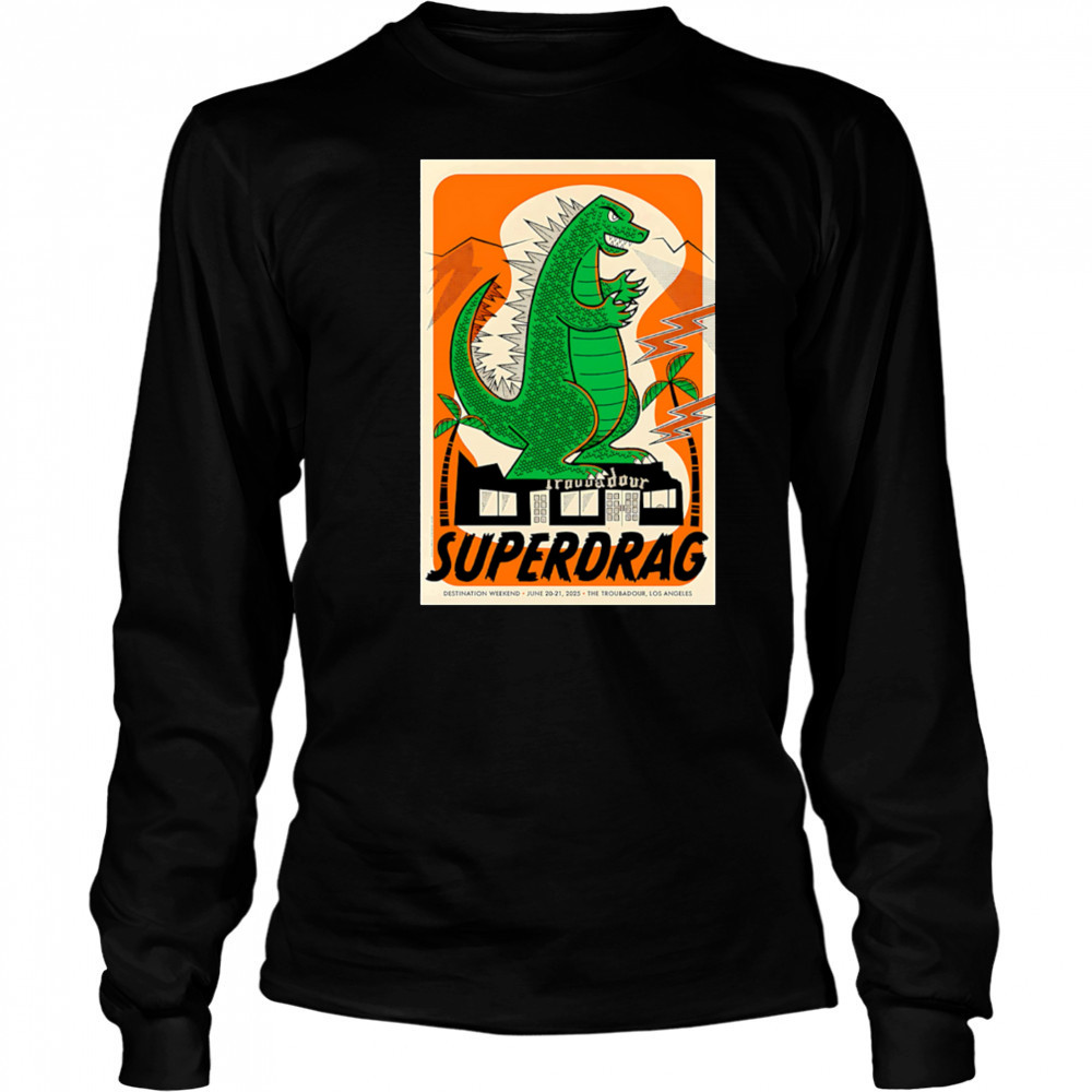 Superdrag two-night show West Hollywood 2205 shirt Long Sleeved