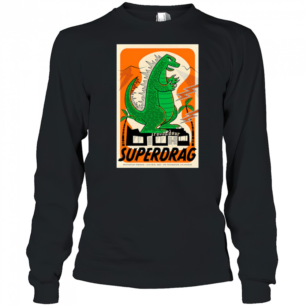 Superdrag two-night show West Hollywood 2205 shirt Long Sleeved