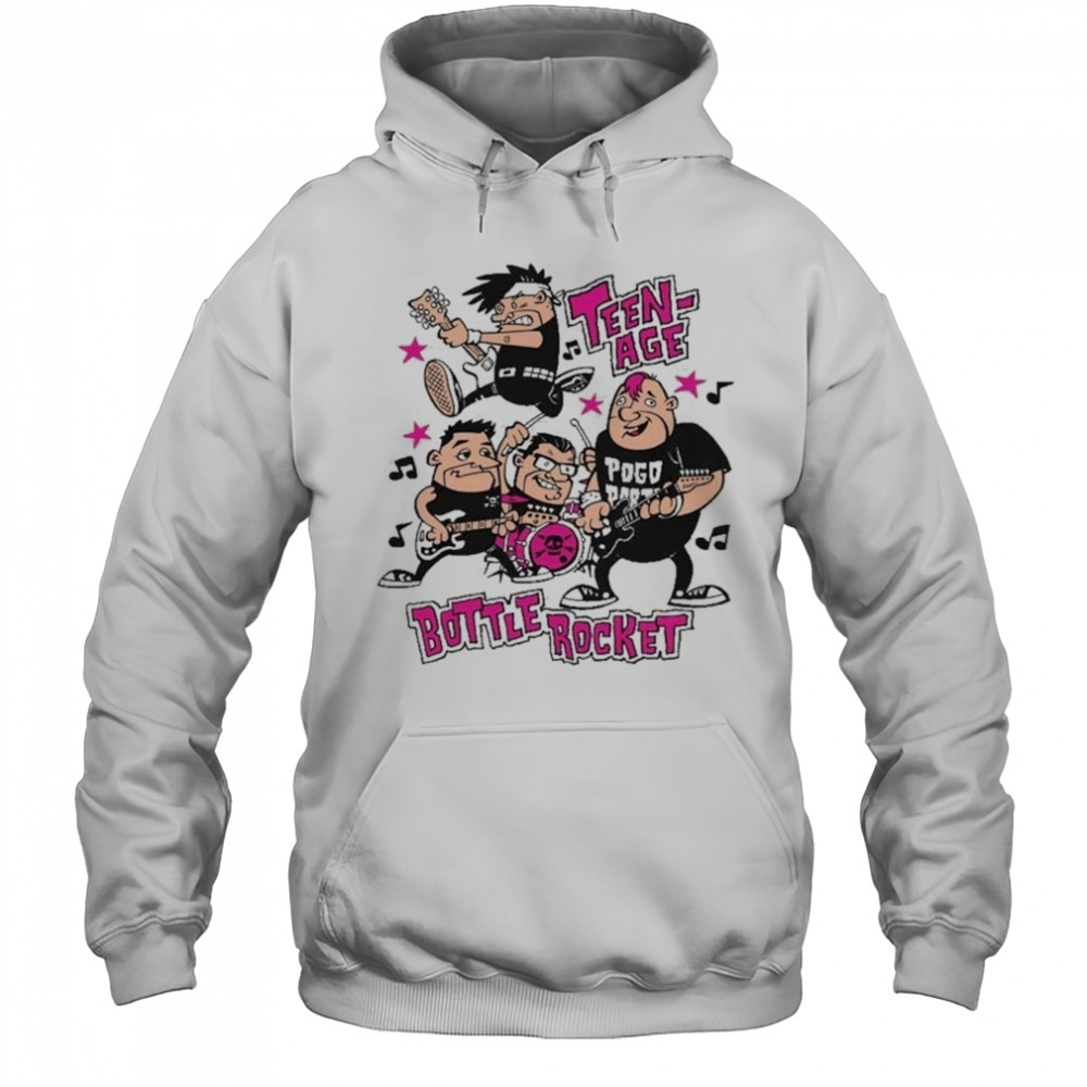 Teenage Bottlerocket Bottle Rocket Flintstones T-shirt Hoodie