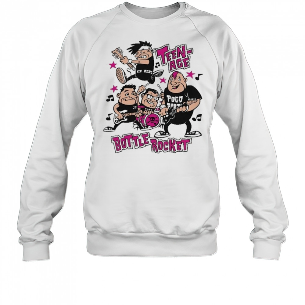 Teenage Bottlerocket Bottle Rocket Flintstones T-shirt Sweatshirt