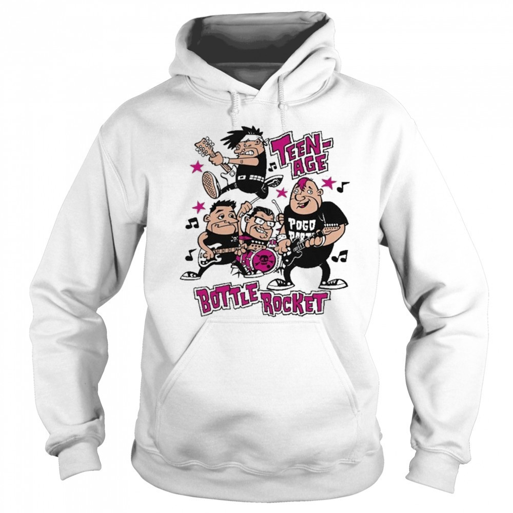 Teenage Bottlerocket Bottle Rocket Flintstones T-shirt Hoodie
