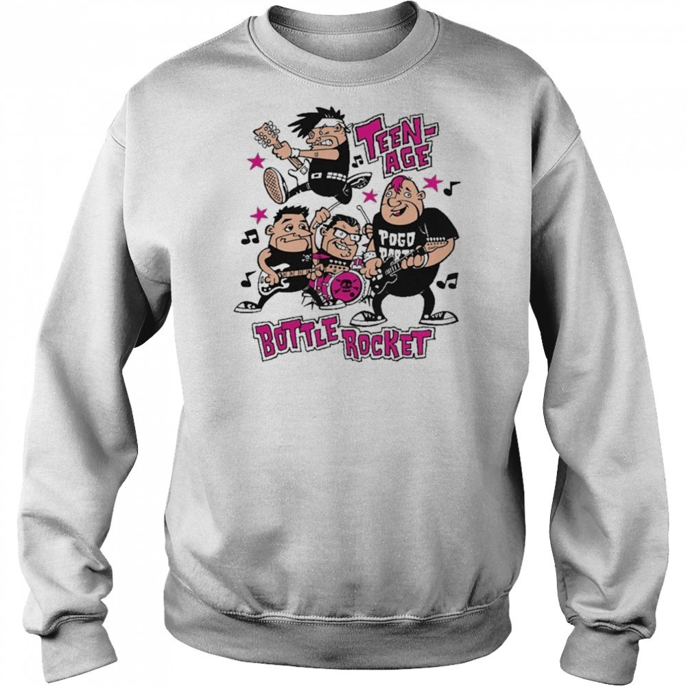 Teenage Bottlerocket Bottle Rocket Flintstones T-shirt Sweatshirt