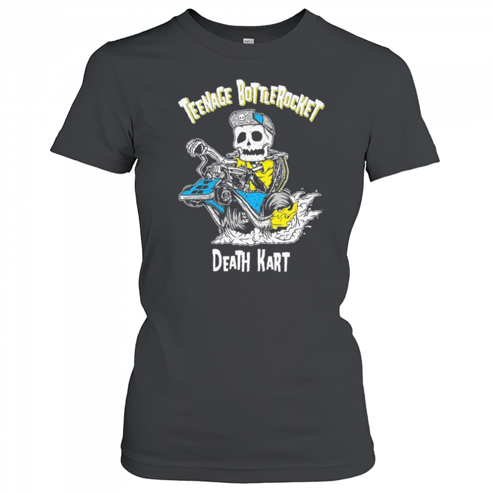 Teenage Bottlerocket Death Kart Skeleton T-shirt Women's T-shirt
