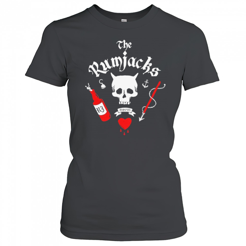 The Rumjacks Blackbeard Skull T-shirt Women's T-shirt