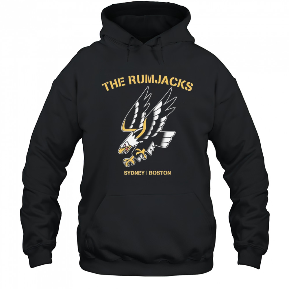 The Rumjacks Sydney Boston Eagle T-shirt Hoodie
