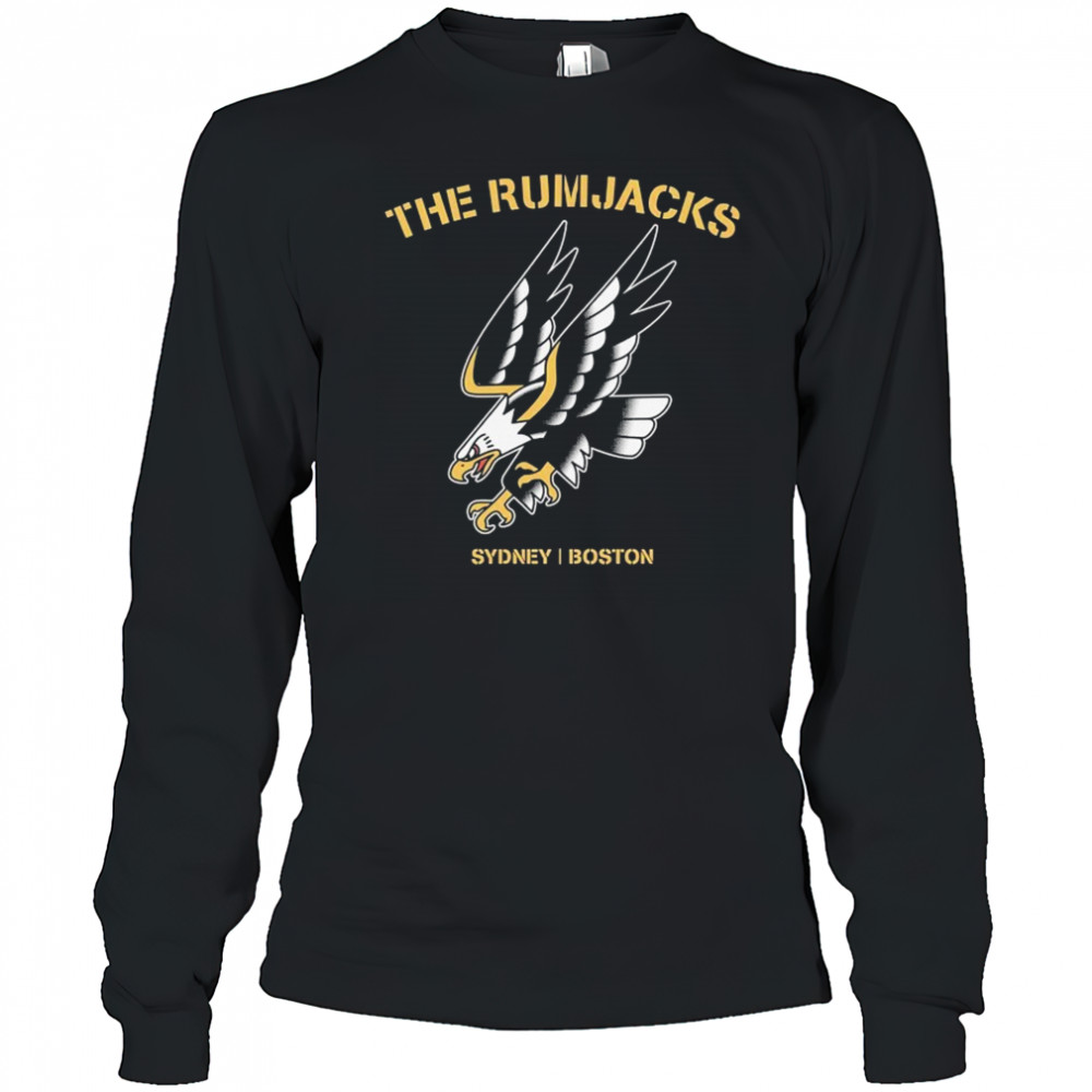 The Rumjacks Sydney Boston Eagle T-shirt Long Sleeved