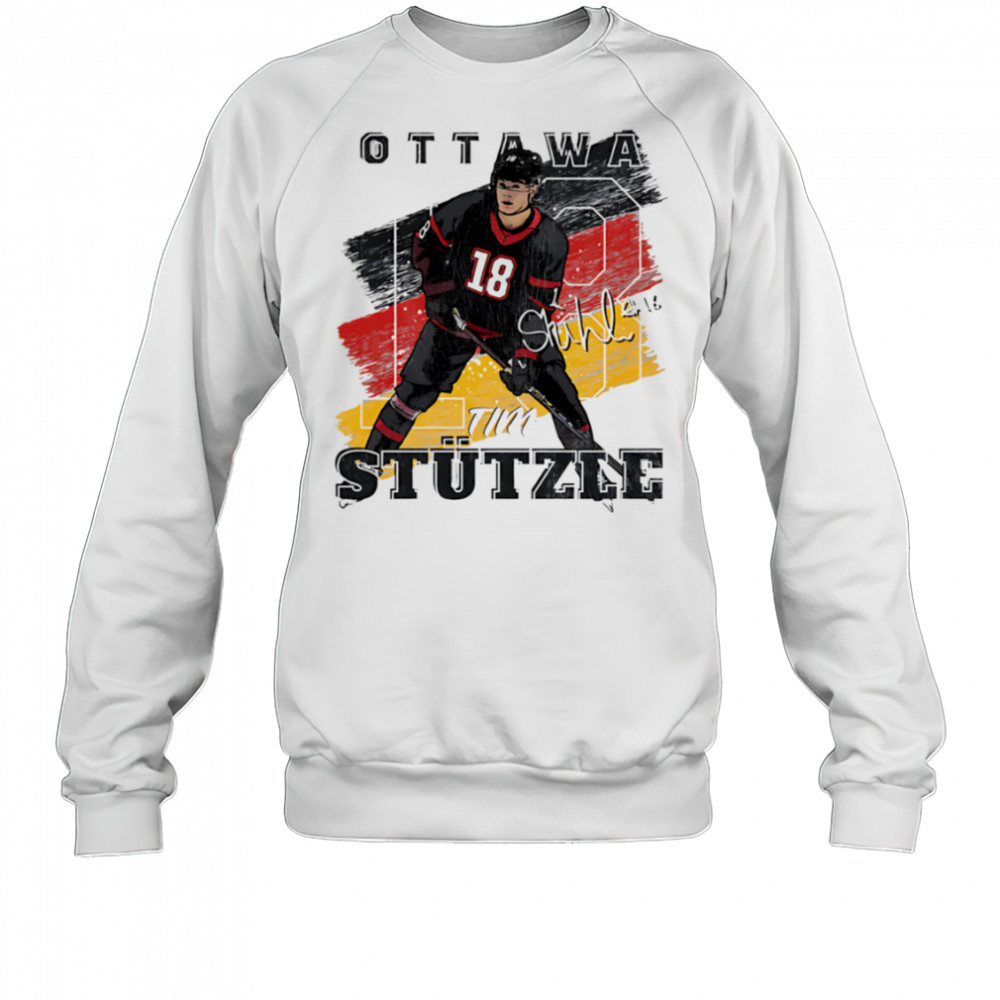 Tim Stutzle Ottawa Germany Flag shirt Sweatshirt