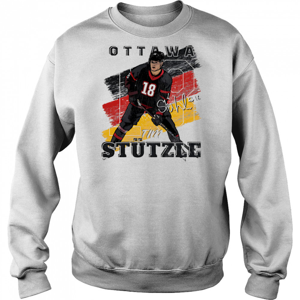 Tim Stutzle Ottawa Germany Flag shirt Sweatshirt