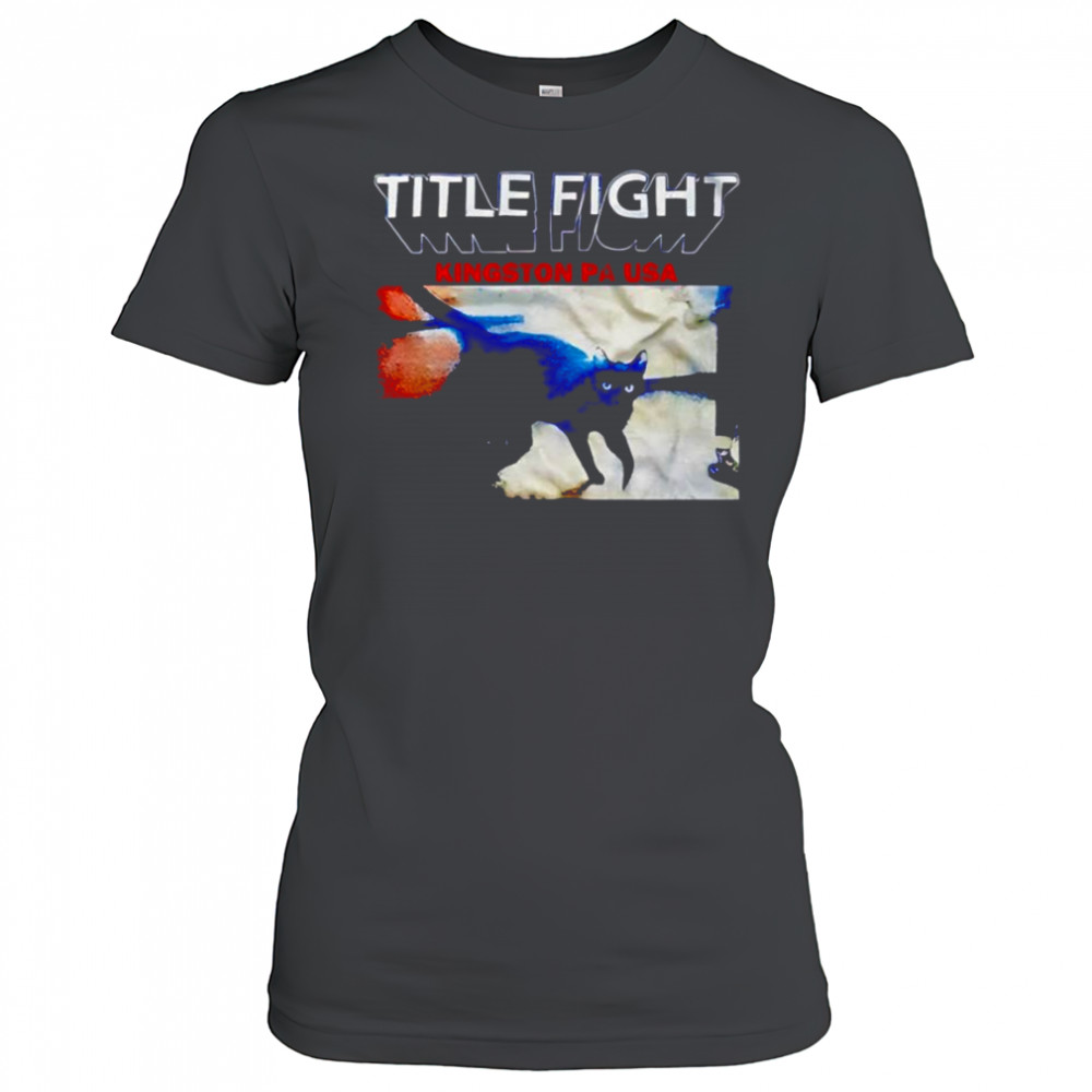 Title fight Kingston PA USA shirt Women's T-shirt