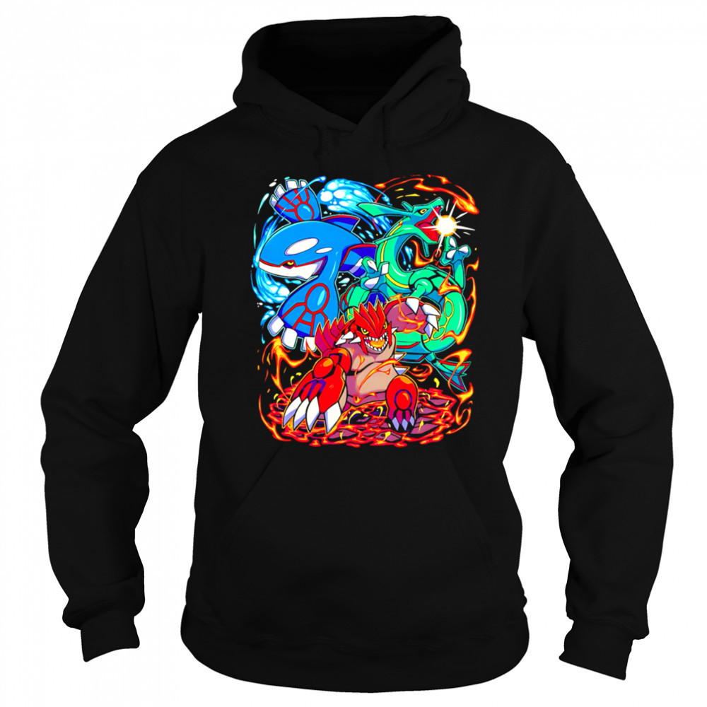 Weather Trio Pokemon graphic shirt Sweatshirt