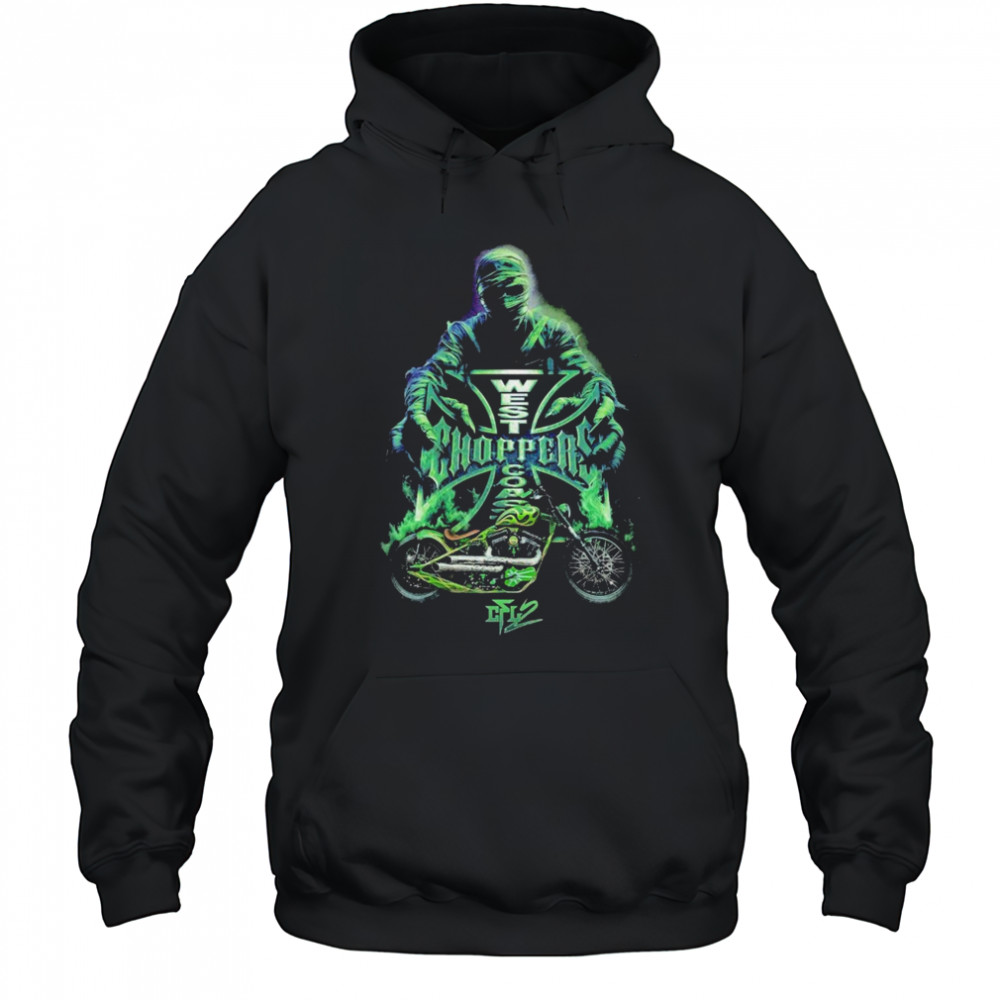 West Coast Choppers Tied Up Motor T-shirt Hoodie