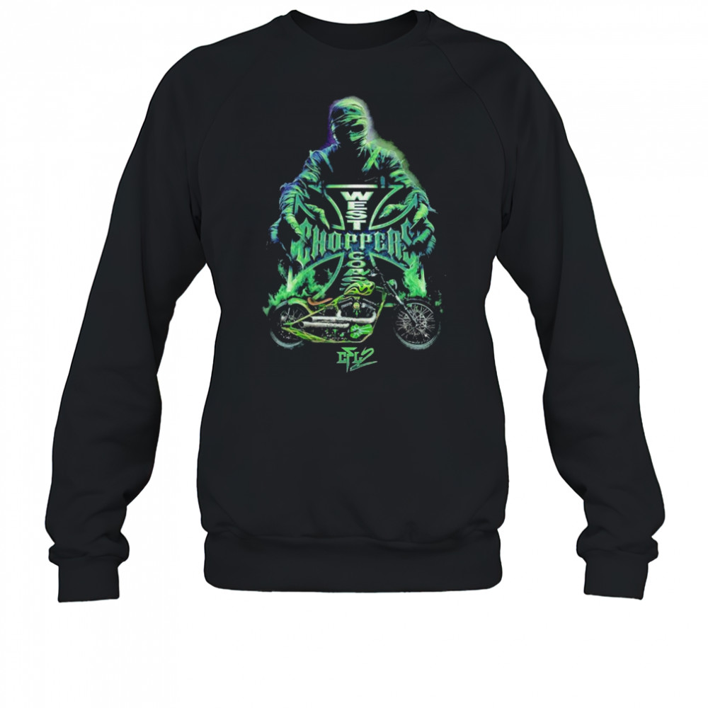 West Coast Choppers Tied Up Motor T-shirt Sweatshirt