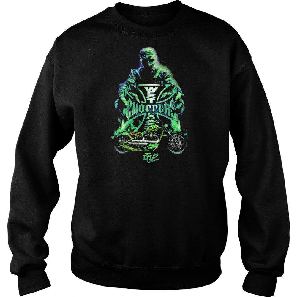 West Coast Choppers Tied Up Motor T-shirt Hoodie