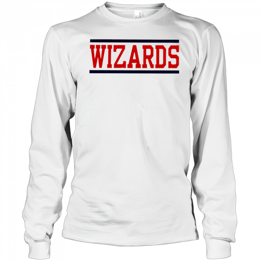 Wizards horizontal lines shirt Long Sleeved