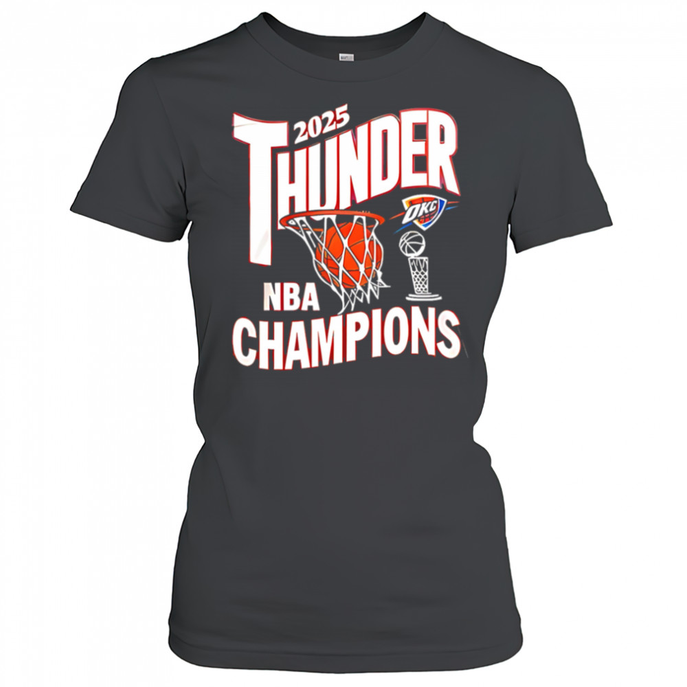 2025 Thunder NBA Champions shirt Women's T-shirt