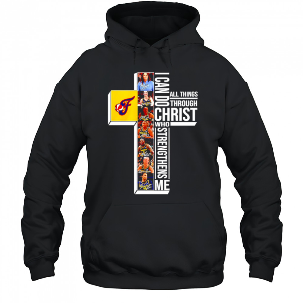 All Things Through Indiana Fever shirt Hoodie