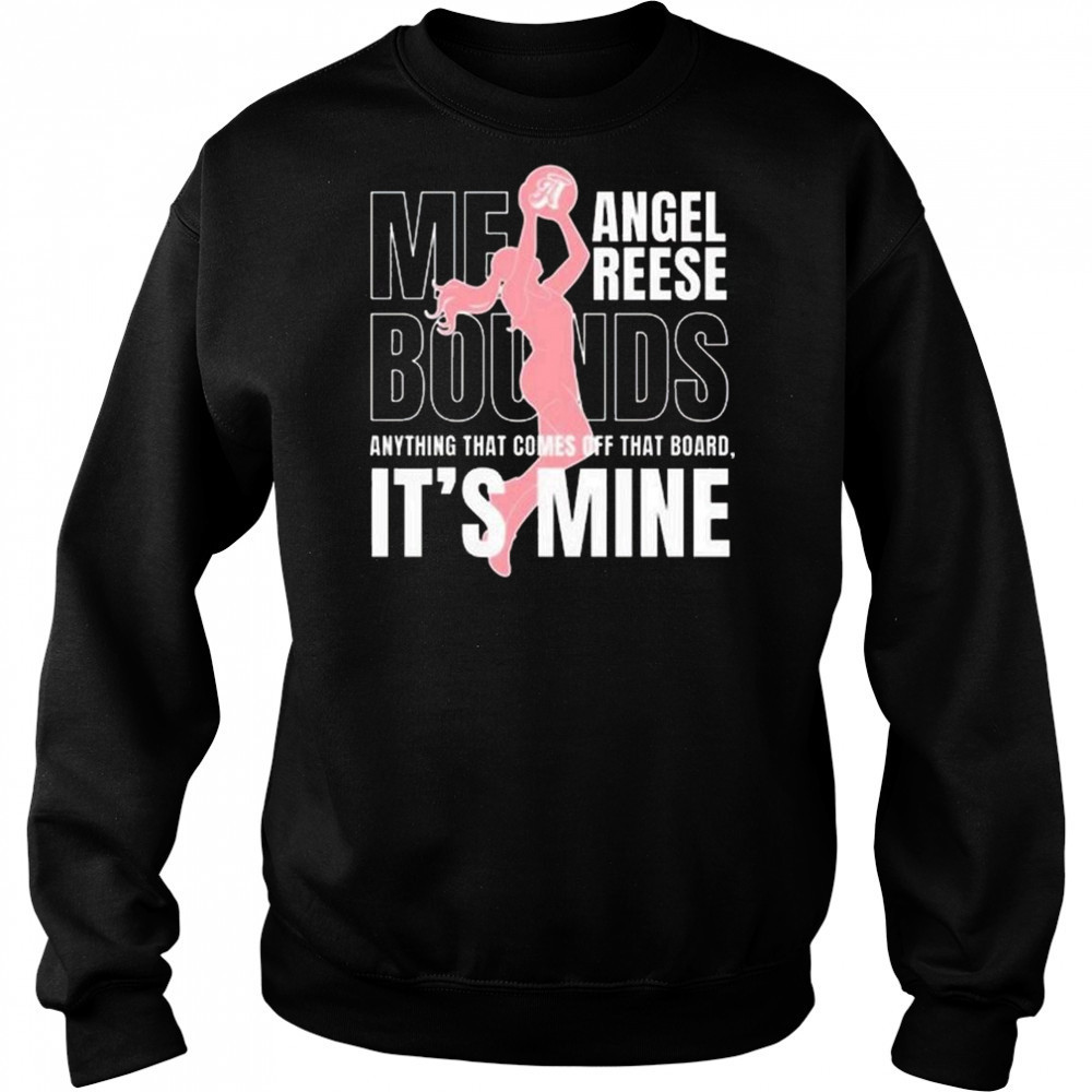 Angel Reese Mebounds Silhouette Shirt Hoodie