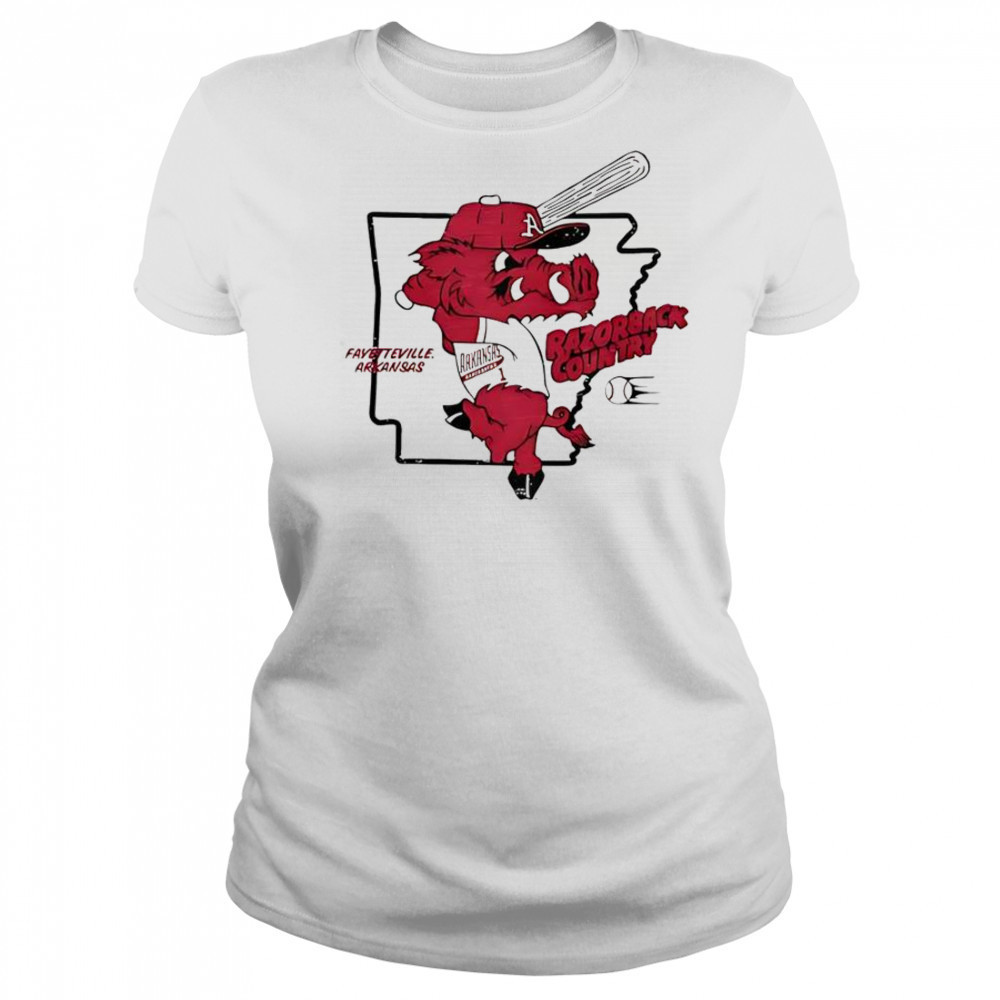 Arkansas Baseball Razorback Country T-Shirt Women's T-shirt