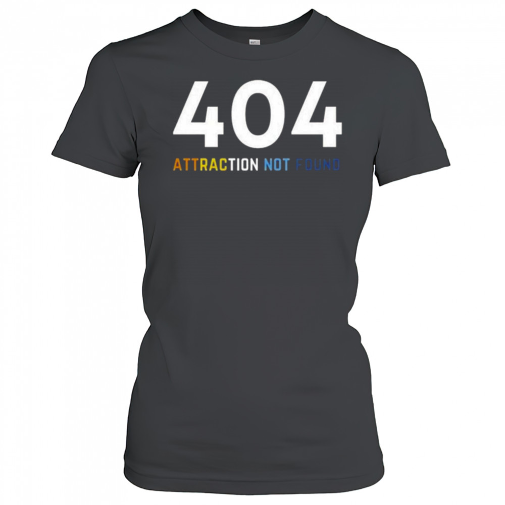 Aroace Lgbtq 404 Attraction Not Found Shirt Women's T-shirt