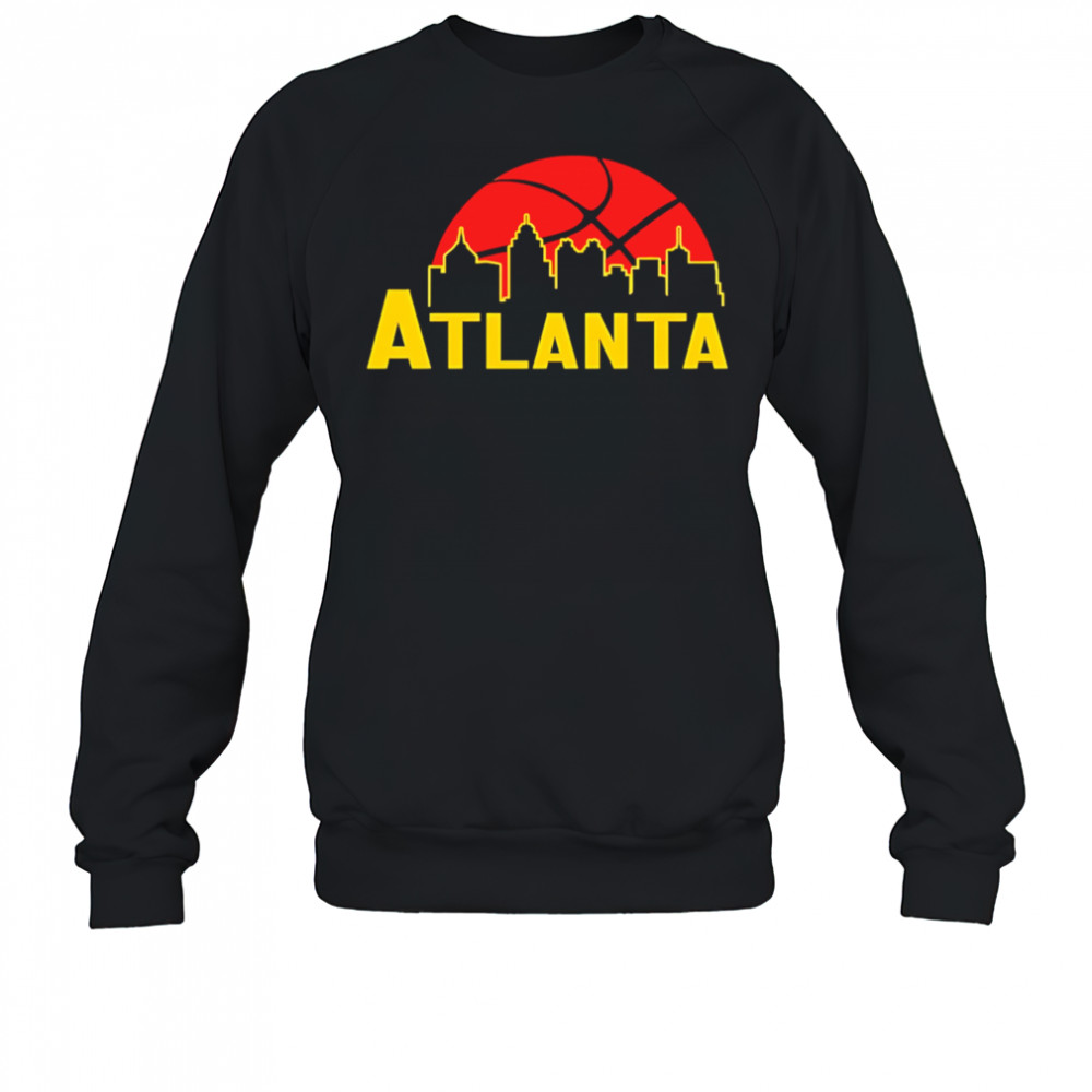 Atlanta Hawks Cityscape Skyline style 2025 shirt Sweatshirt