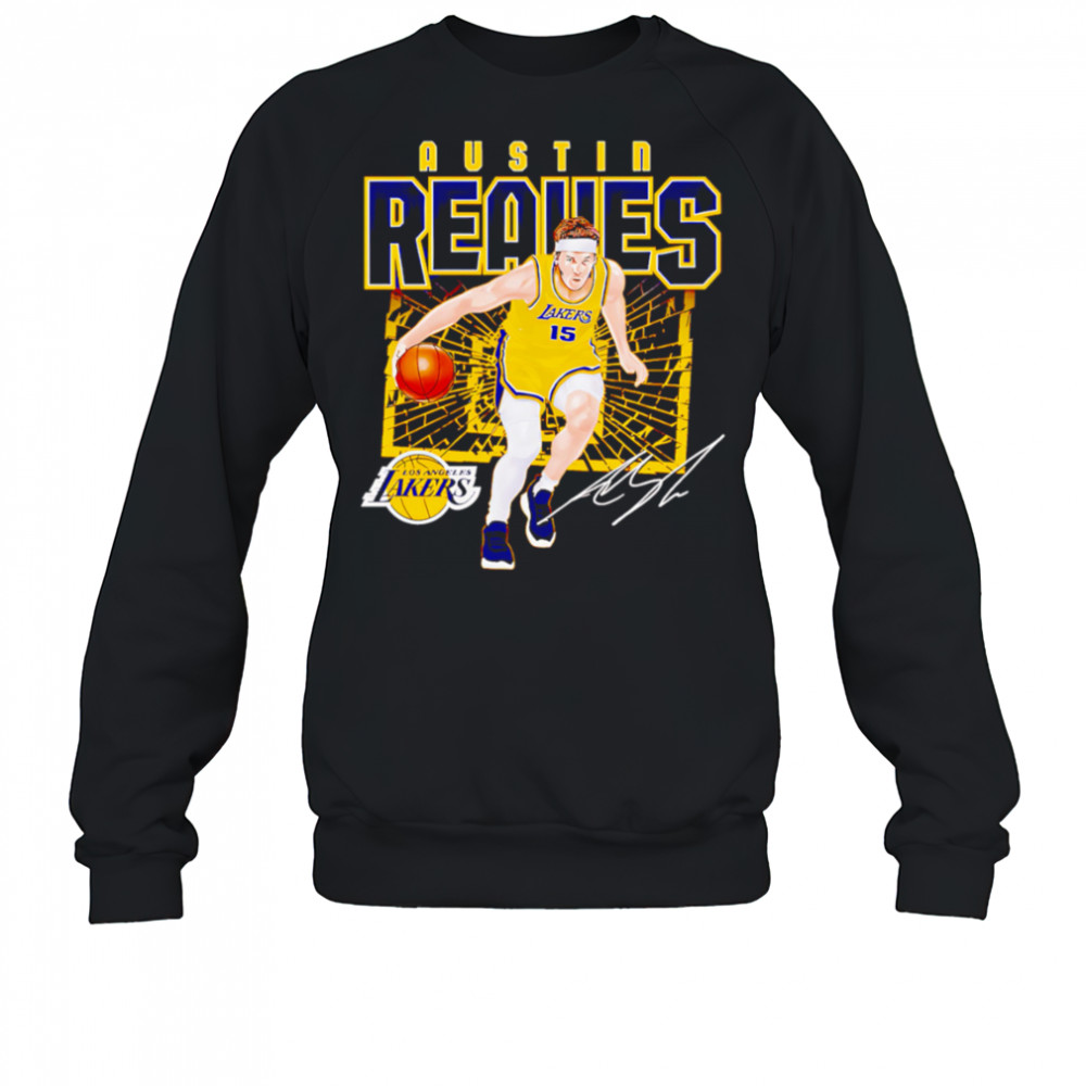 Austin Reaves Los Angeles Lakers Shattered shirt Sweatshirt