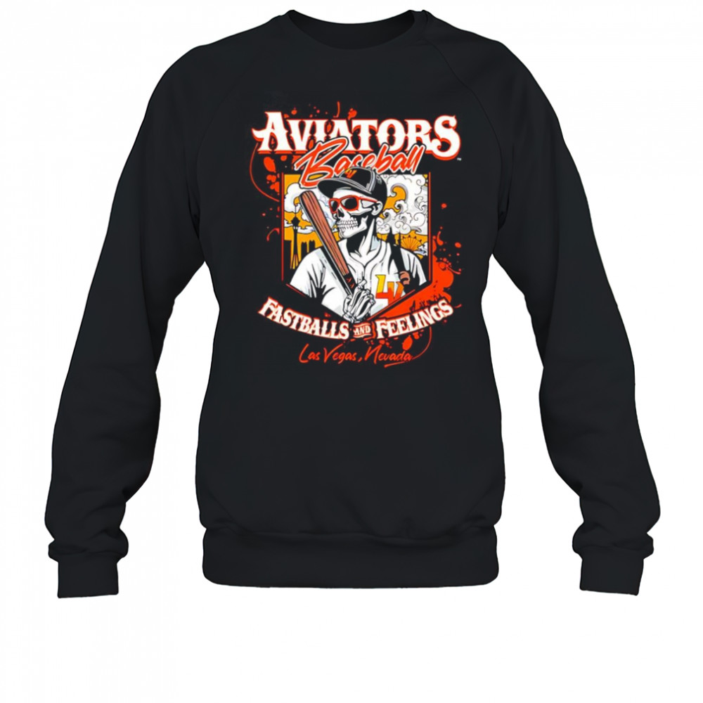 Aviators baseball fastballs and feelings shirt Sweatshirt