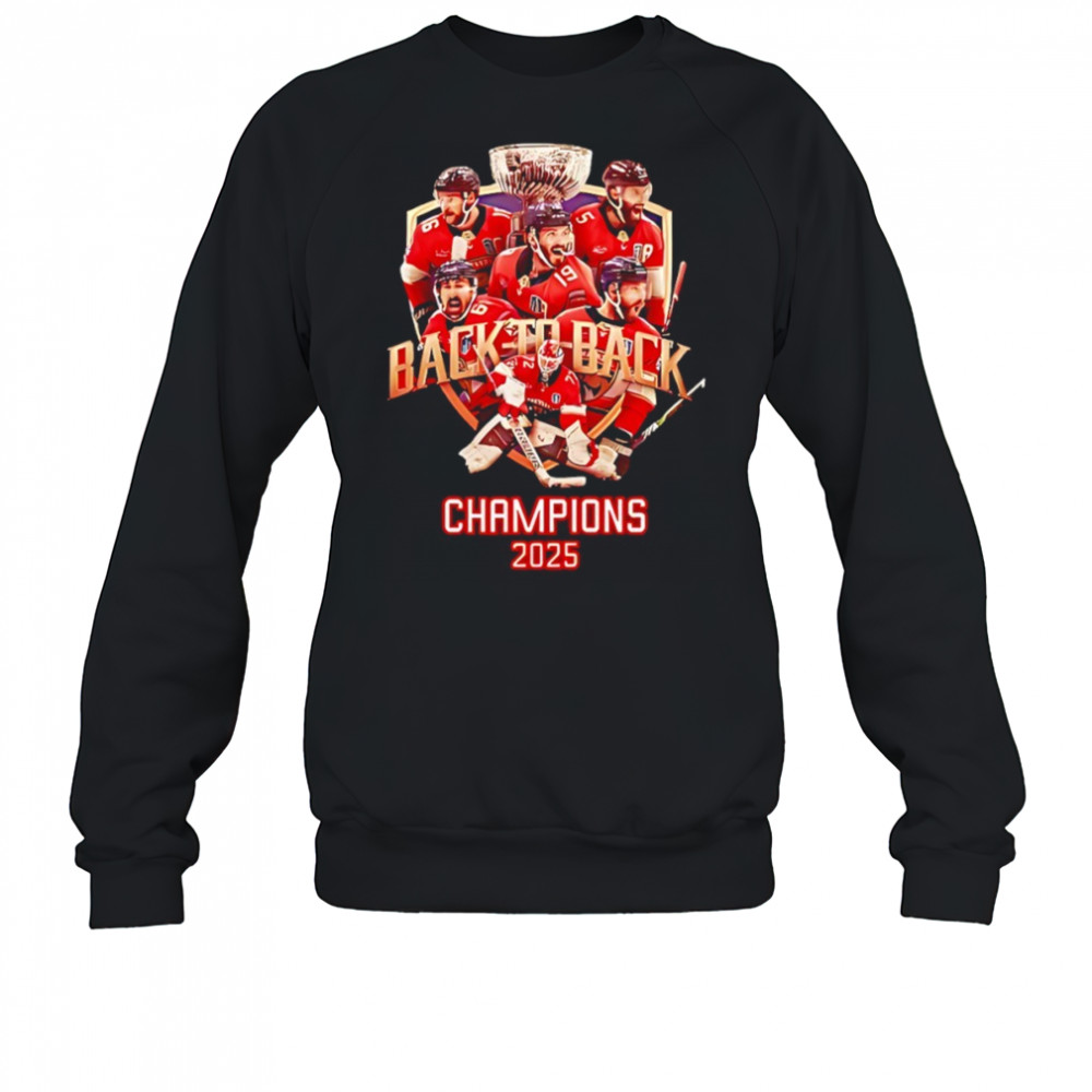 Back to Back Florida Panther NHL Hockey Stanley Cup Finals shirt Sweatshirt