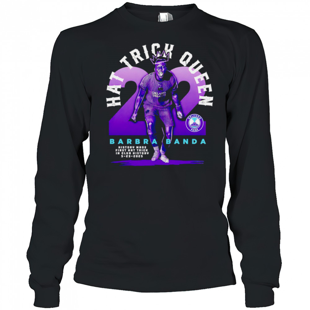 Barbra Banda Orlando Pride Hat Trick shirt Long Sleeved