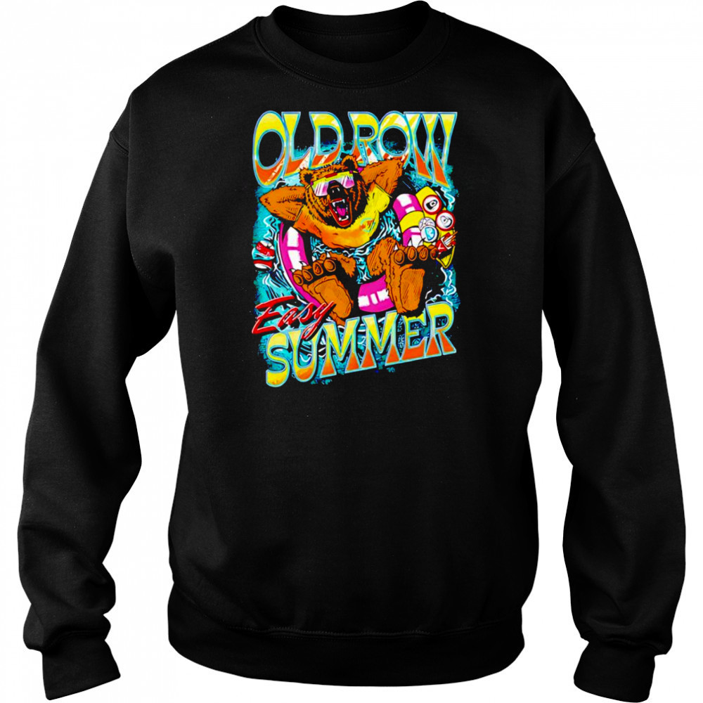Bear Easy Summer shirt Hoodie