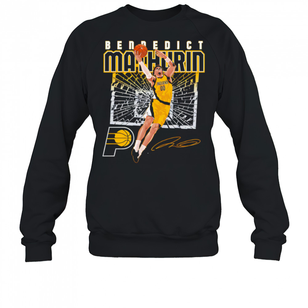Bennedict Mathurin Indiana Pacers Shattered shirt Sweatshirt