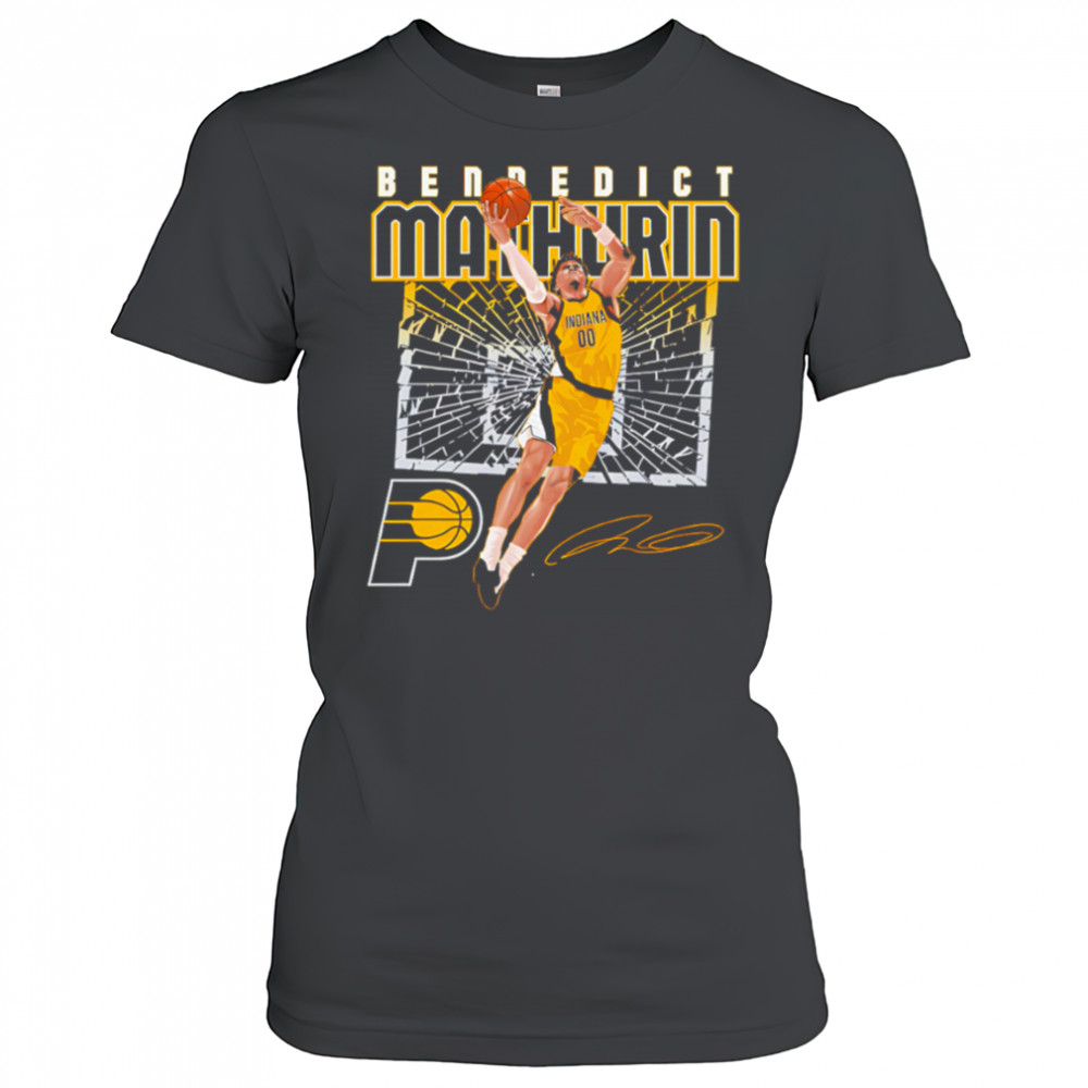 Bennedict Mathurin Indiana Pacers Shattered shirt Women's T-shirt