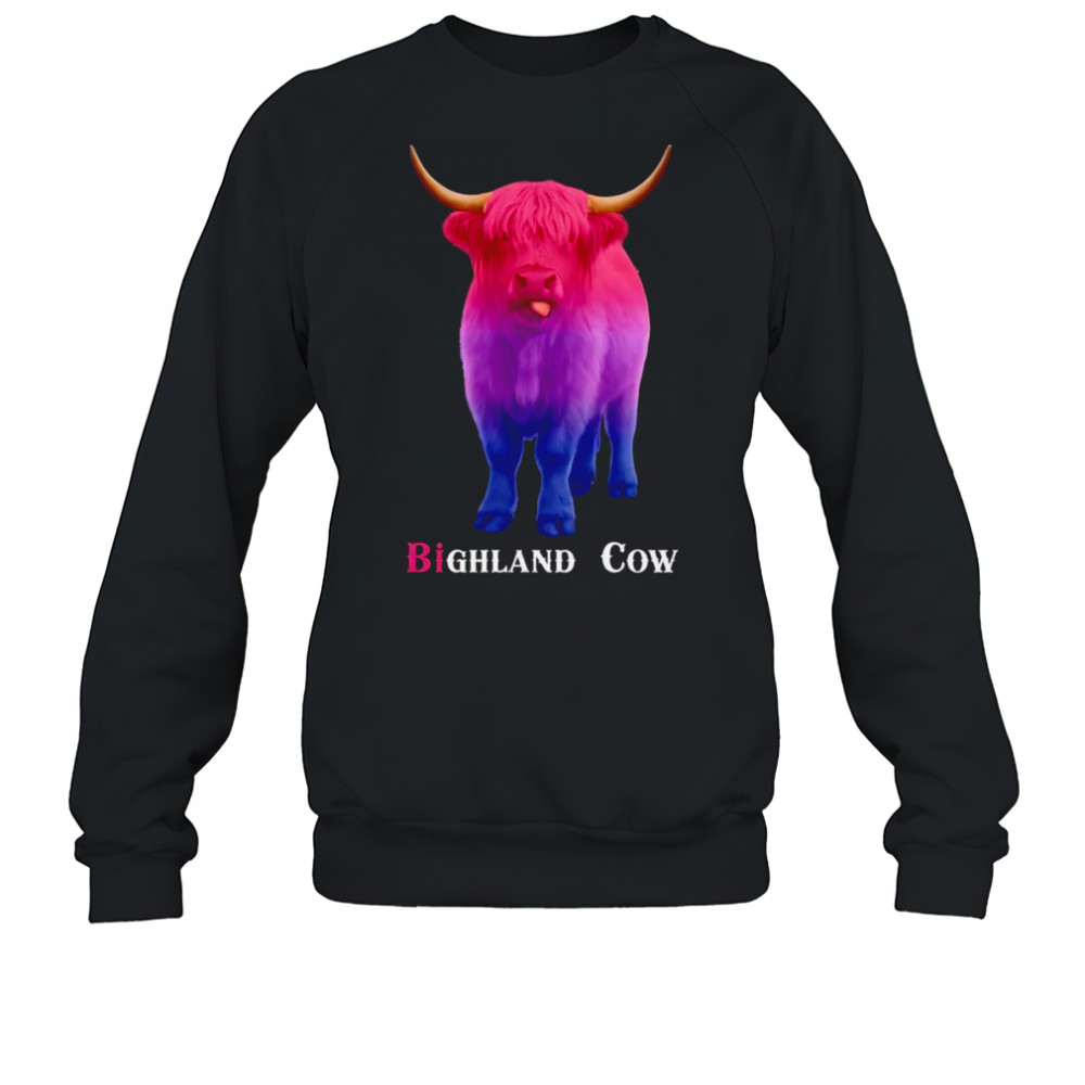 Bighland Cow shirt Sweatshirt